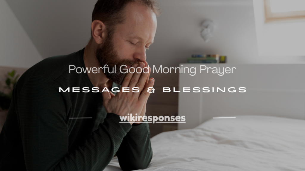 good morning prayer messages