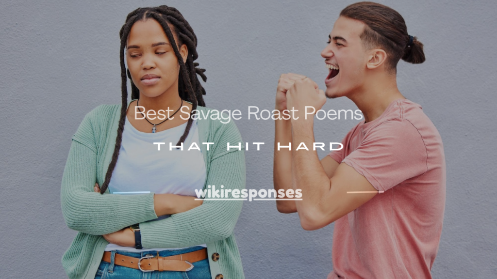savage roast poems